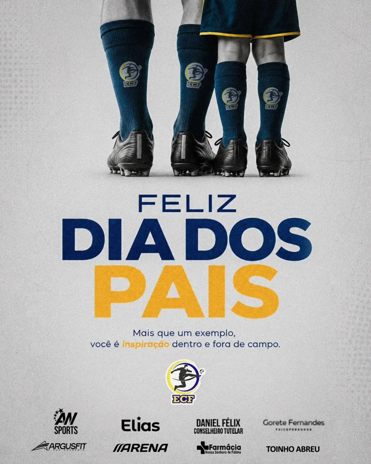 O amor pelo esporte e os primeiros passos nos gramados e quadras começam com o maior incentivo que e...