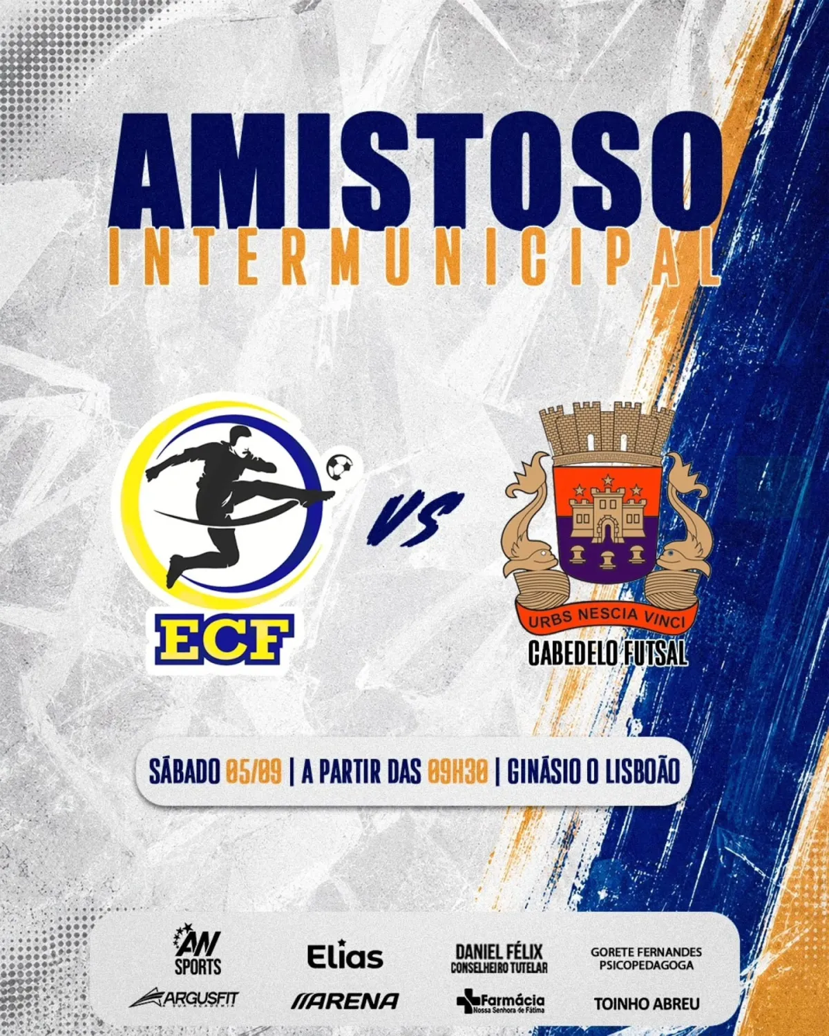 ​💙⚽AMANHÃ SERÁ DIA DE CLÁSSICO NO GINÁSIO!