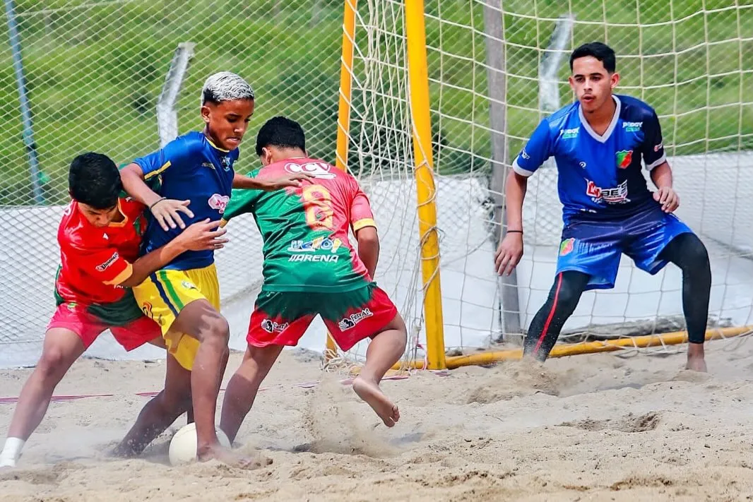 Somos a TERCEIRA MELHOR EQUIPE DA PARAÍBA DE BEACH SOCCER na categoria Sub-16.